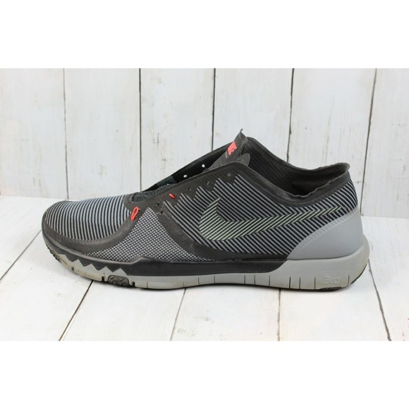 Nike Free Trainer 3.0 Men's Size 14 Running Sneakers Gray Black *Read* - Picture 4 of 12